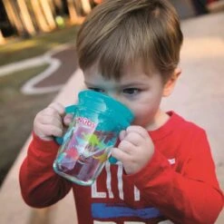 Nûby - Drinkbeker - 360° Wonder Cup Met Handvatten In Tritan™ - Aqua - 240ml - 6m+ -Winkel Voor Babyproducten 1200x1200 548