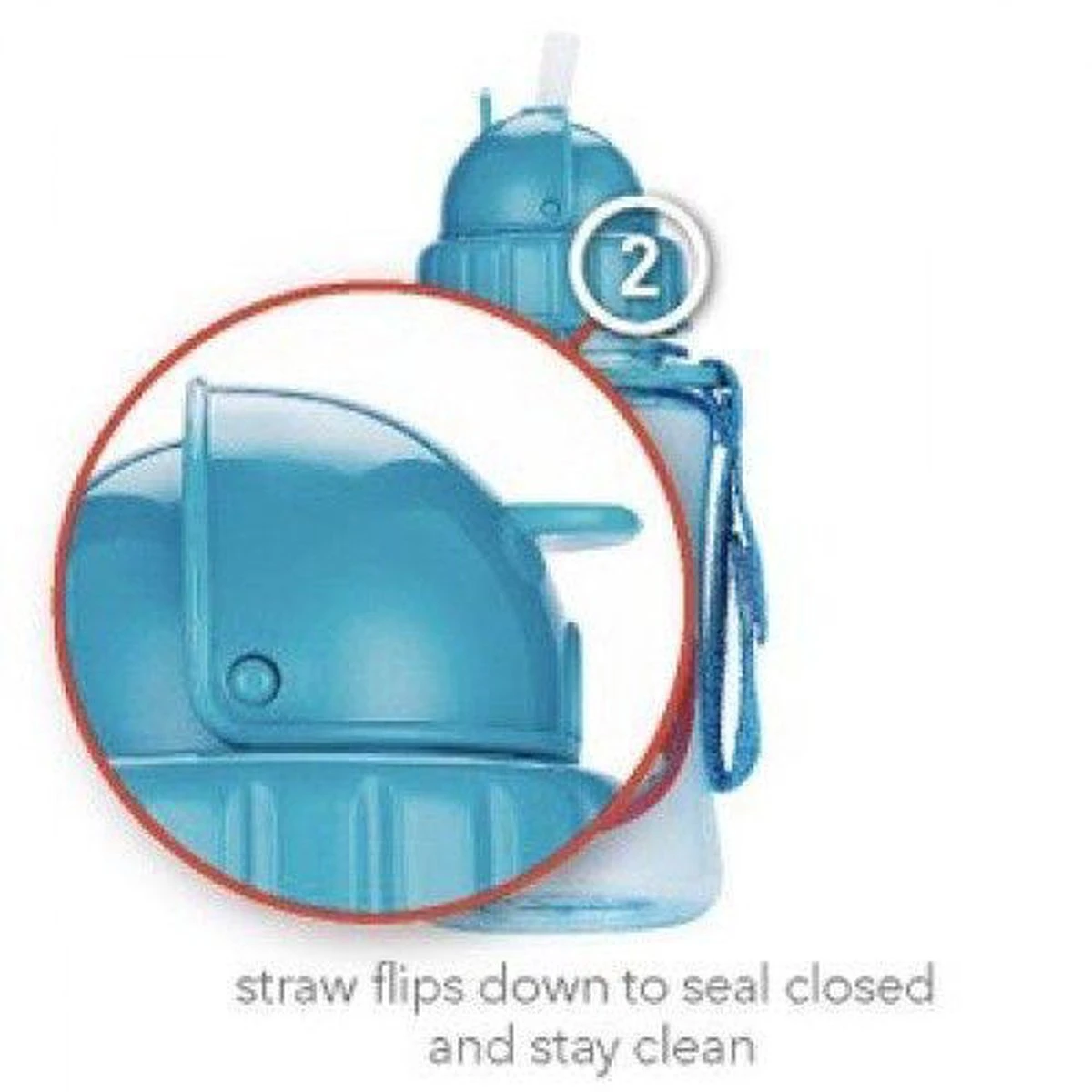 Skip Hop Zoo Drinkbeker - Met Rietje - 350 Ml - Aap 5 Skip Hop Zoo Drinkbeker - Met Rietje - 350 Ml - Aap - Afbeelding 3