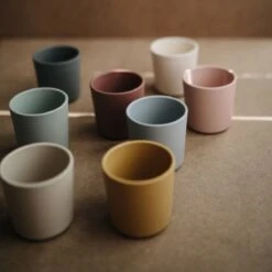 Siliconen Drinkbeker - Mushie - BPA Vrij - Vanilla- Set 2 -Winkel Voor Babyproducten 1200x1200 575