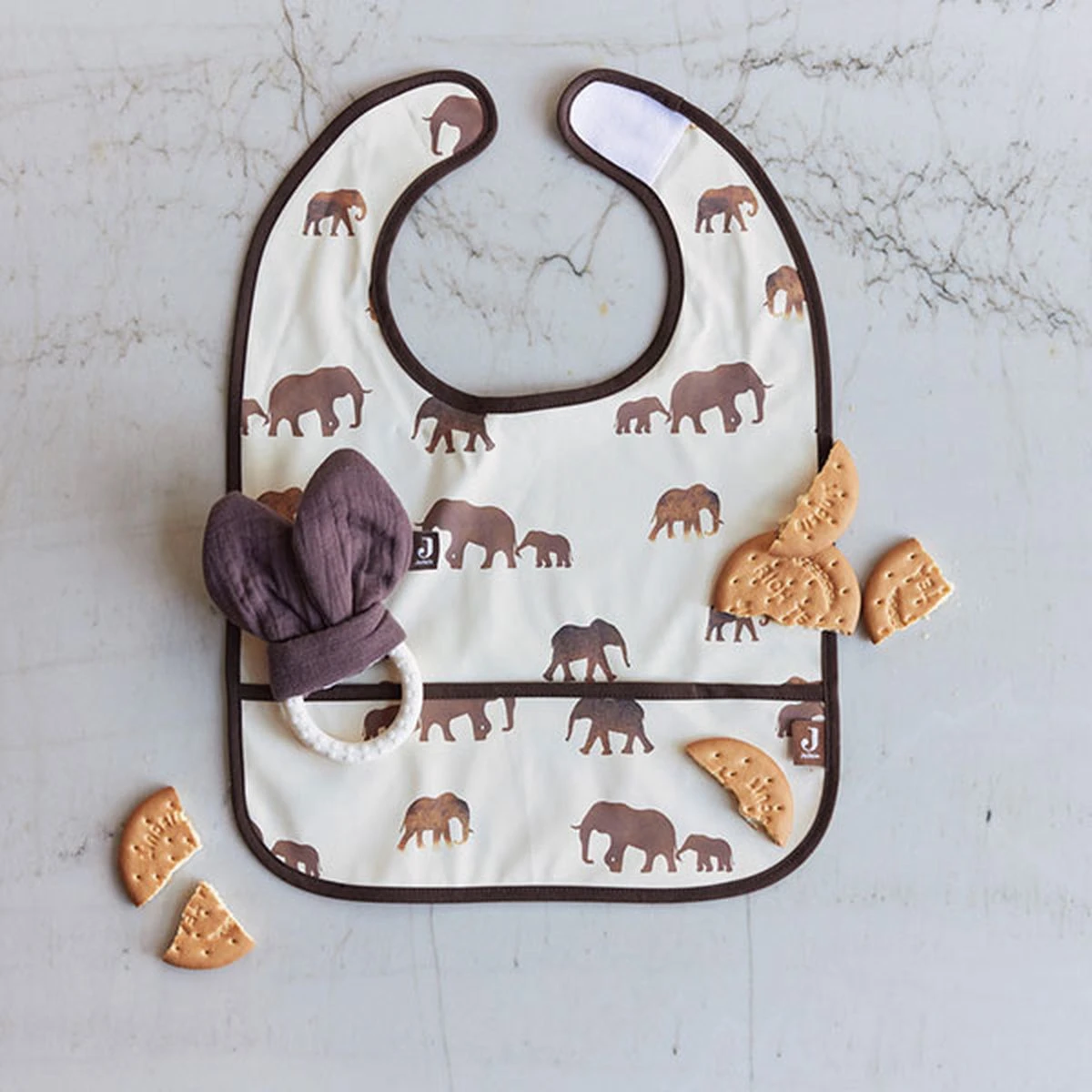 Jollein Slab Waterproof Savannah - 2 Stuks 16 Jollein Slab Waterproof Savannah - 2 Stuks - Afbeelding 14