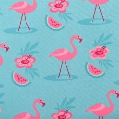 Bibetta Mouwslab Flamingo - Met Mouwen - Turquoise -Winkel Voor Babyproducten 1200x1200 720