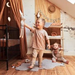 Jollein Slab Bandana Spot - Storm Grey/Caramel - 2 Stuks -Winkel Voor Babyproducten 1200x1200 825