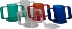 HandyCup Met Deksel - Drinkbeker Met 2 Handgrepen - Blauw - 200ml -Winkel Voor Babyproducten 1200x481 1