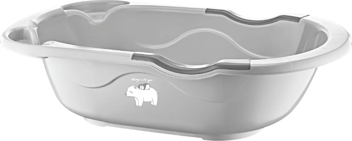 Badset + Standaard | Babyjem 6-delig Grijs IJsbeer Always With You 5 Badset + Standaard | Babyjem 6-delig Grijs IJsbeer Always With You - Afbeelding 3