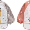 2 Stuks - Slabbetjes Lange Mouwen Met Opvangbak - Kat & Hert - 1-3 Jaar -Winkel Voor Babyproducten 1200x491