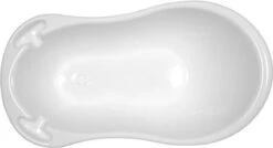 MamaLoes Babybadje - Wit - 86x38 Cm - Inclusief Stop -Winkel Voor Babyproducten 1200x651