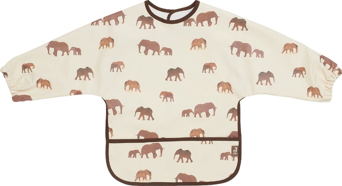 Jollein Slab Waterproof Met Mouw - Savannah 3 Jollein Slab Waterproof Met Mouw - Savannah