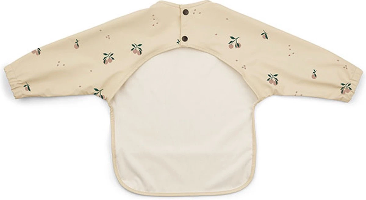 Liewood Merle Slabbetje Met Mouwen Peach/sea Shell Mix 4 Liewood Merle Slabbetje Met Mouwen Peach/sea Shell Mix - Afbeelding 2