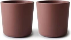 Siliconen Drinkbeker - Mushie - BPA Vrij - Vanilla- Set 2 -Winkel Voor Babyproducten 1200x688 1