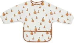 Jollein Slab Waterproof Met Mouw Meadow - Rosewood -Winkel Voor Babyproducten 1200x699 3