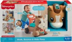 Fisher Price Fisher-Price Pony Loopvriendje - Looptrainer Baby - Bruin - Groen -Winkel Voor Babyproducten 1200x707