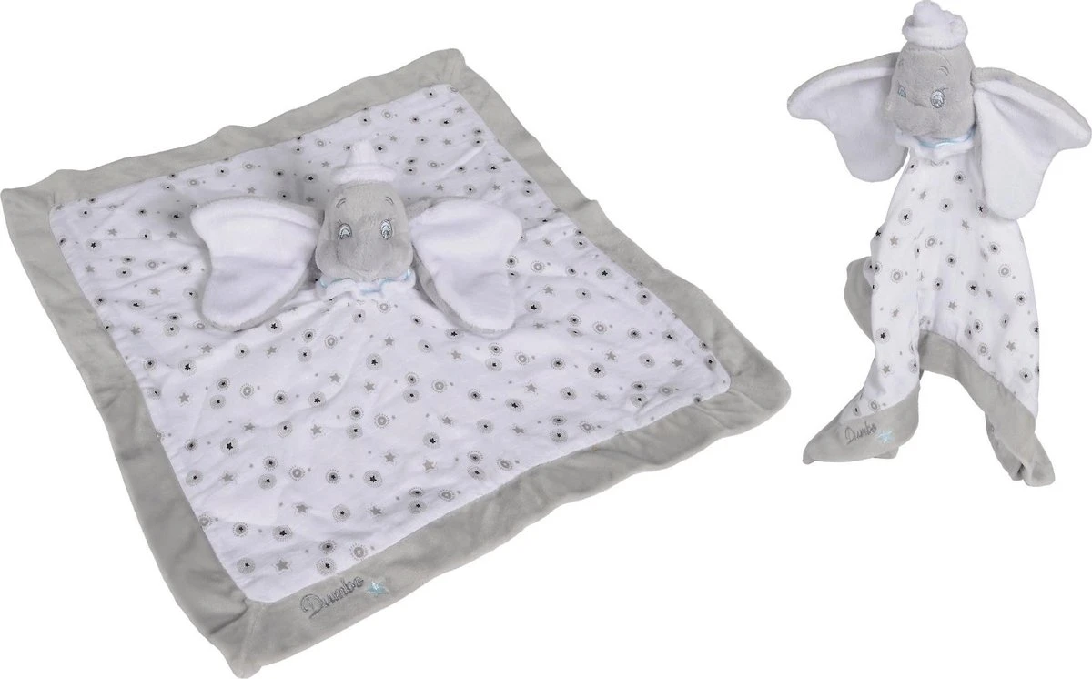 SIMBA Disney - Dumbo/Dombo - Grote Knuffeldoekje - 40 Cm - Alle Leeftijden - Babygeschenk - Kraamcadeau - Knuffeldoek 3 SIMBA Disney - Dumbo/Dombo - Grote Knuffeldoekje - 40 Cm - Alle Leeftijden - Babygeschenk - Kraamcadeau - Knuffeldoek