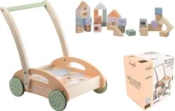 Jouéco® - The Wildies Family Loopauto Met Blokken -Winkel Voor Babyproducten 1200x763