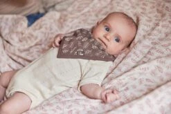 Jollein Slab Bandana Meadow - Chestnut - 2 Stuks -Winkel Voor Babyproducten 1200x800 120