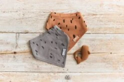 Jollein Slab Bandana Spot - Storm Grey/Caramel - 2 Stuks -Winkel Voor Babyproducten 1200x800 168