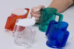 HandyCup Met Deksel - Drinkbeker Met 2 Handgrepen - Blauw - 200ml -Winkel Voor Babyproducten 1200x800 70