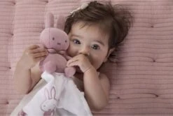Tiamo Collection Knuffeldoekje Nijntje - Pink Baby Rib -Winkel Voor Babyproducten 1200x808