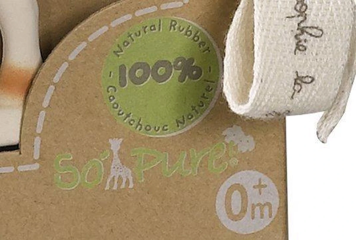 Sophie De Giraf - So Pure - Bijtring - Very Soft - 100% Natuurlijk Rubber 7 Sophie De Giraf - So Pure - Bijtring - Very Soft - 100% Natuurlijk Rubber - Afbeelding 5