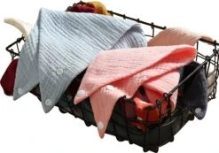 7 Stuks Hydrofiele Bandana Slabbetjes - Blauw - Groen - Wit - Grijs -Winkel Voor Babyproducten 1200x840 5