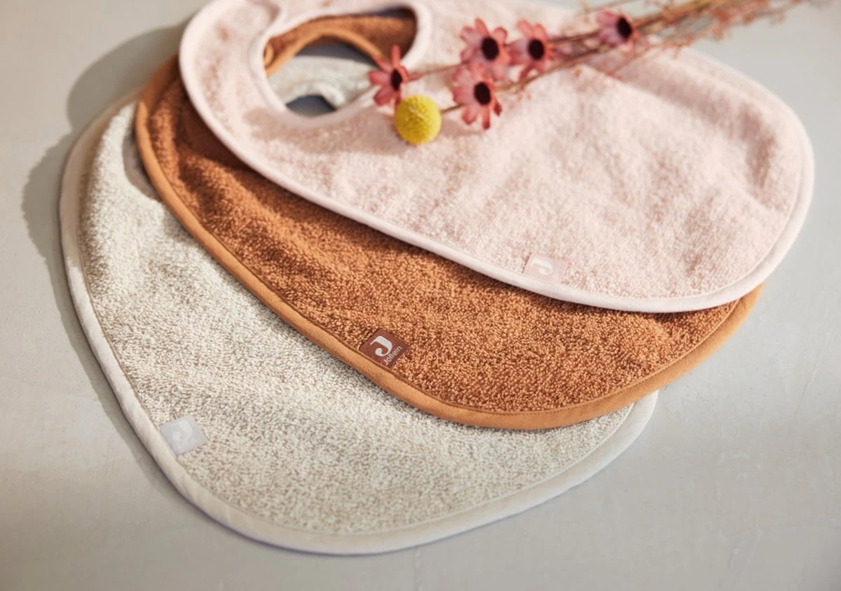 Jollein Slab Badstof - Pale Pink/Nougat/Caramel - 3 Stuks 20 Jollein Slab Badstof - Pale Pink/Nougat/Caramel - 3 Stuks - Afbeelding 18