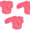 Silly Billyz Slabbertje Fleece Longsleeve Groot Bibs Fuchsia 3 Stuks -Winkel Voor Babyproducten 1200x848 1