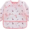 Merkloos MINIIYOU - Slabbetje Lange Mouwen Met Brede Opvangbak - Roze Flamingo - 1-3 Jaar - Wasbaar - Kliederschort - Verfschort -Winkel Voor Babyproducten 1200x891 3