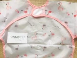 Merkloos MINIIYOU - Slabbetje Lange Mouwen Met Brede Opvangbak - Roze Flamingo - 1-3 Jaar - Wasbaar - Kliederschort - Verfschort -Winkel Voor Babyproducten 1200x900 29