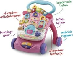 VTech 2 In 1 Baby Walker - Educatief Babyspeelgoed - Roze - 9 Tot 36 Maanden 14 VTech 2 In 1 Baby Walker - Educatief Babyspeelgoed - Roze - 9 Tot 36 Maanden -Winkel Voor Babyproducten 1200x946 1