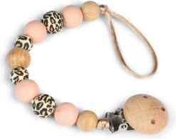 Speenkoord Lalieloe - Speenhouder - Kraamcadeau - Speenkoord Meisje - Speenkoord Blush - Hout - Leopard - Speenkoord Daisy -Winkel Voor Babyproducten 1200x950 3