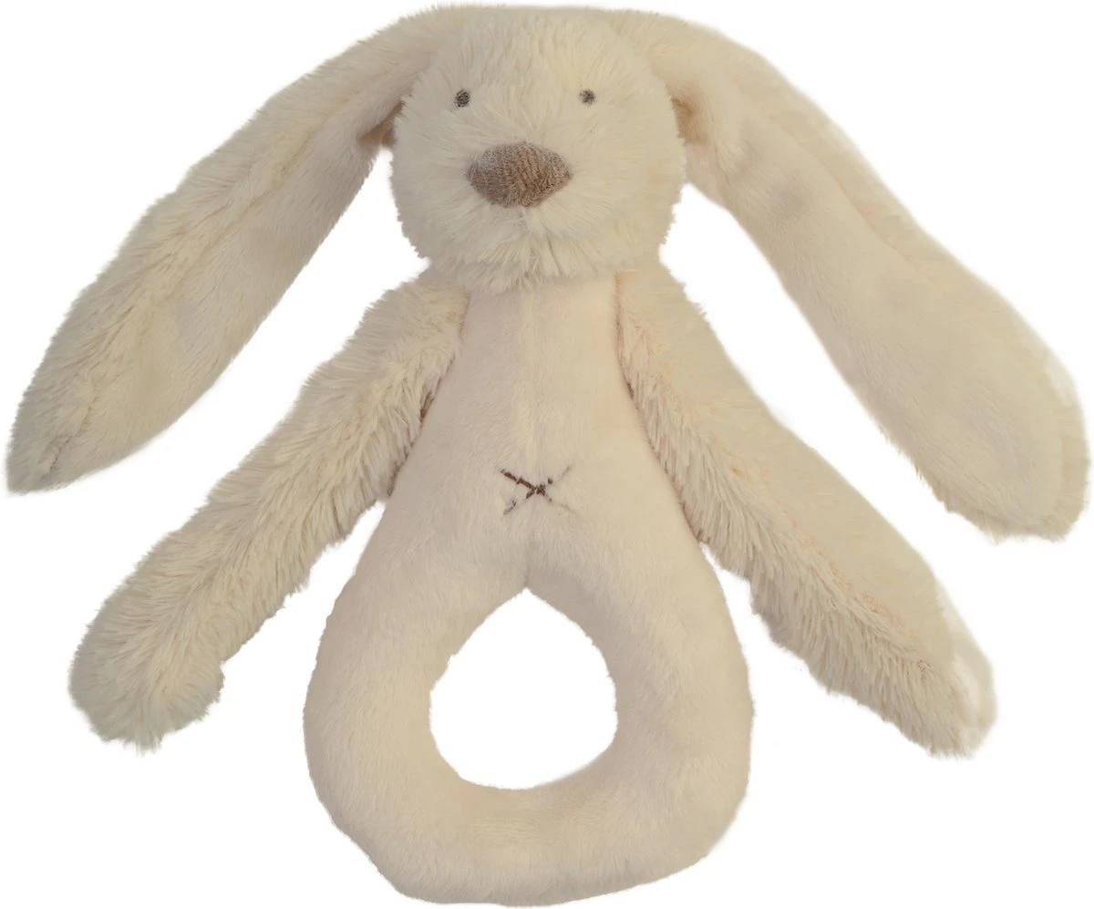 Happy Horse Konijn Richie Rammelaar - Beige - Baby Cadeau 3 Happy Horse Konijn Richie Rammelaar - Beige - Baby Cadeau