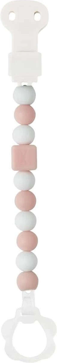 Nattou Siliconen Speenkoord - Fopspeenketting - Universeel - BPA Vrij - Roze