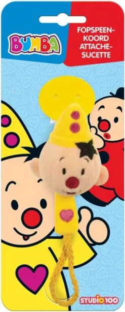 Bumba Speenkoord - Fopspeenkoord Met Pluche Bumba Hoofd - Geel -Winkel Voor Babyproducten 483x1200 1