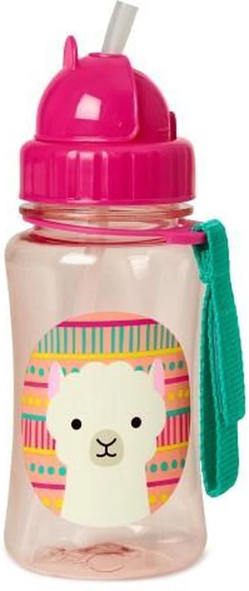 Skip Hop Zoo Drinkbeker - Met Rietje - 350 Ml - Llama 14 Skip Hop Zoo Drinkbeker - Met Rietje - 350 Ml - Llama - Afbeelding 12