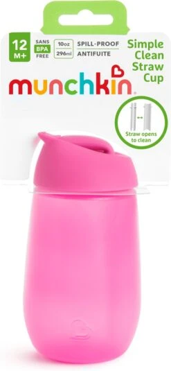 Munchkin Simple Clean Beker Roze -Winkel Voor Babyproducten 554x1200 5
