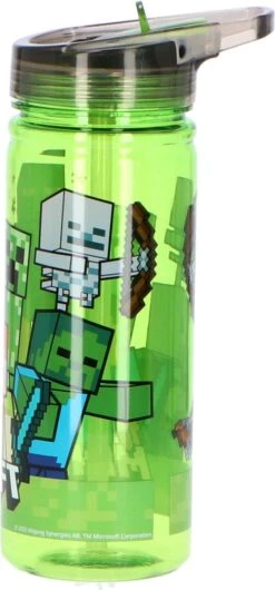 Minecraft Drinkfles - 580 ML - Groen - PVC -Winkel Voor Babyproducten 559x1200 1