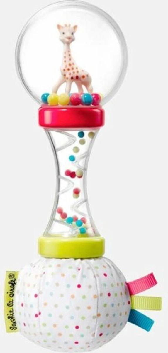 Sophie De Giraf - Rammelaar - Zachte Maracas - In Witte Geschenkdoos 4 Sophie De Giraf - Rammelaar - Zachte Maracas - In Witte Geschenkdoos - Afbeelding 2