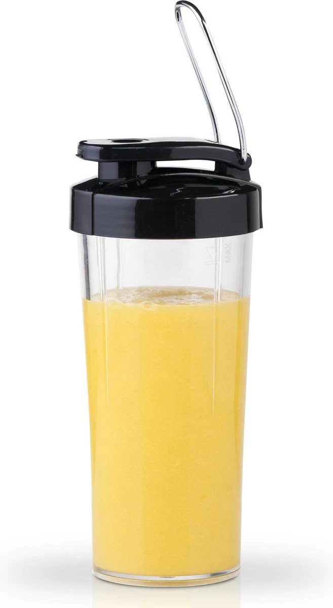 Trebs 99242 - Smoothie To Go - Drinkbeker - Zwart 3 Trebs 99242 - Smoothie To Go - Drinkbeker - Zwart
