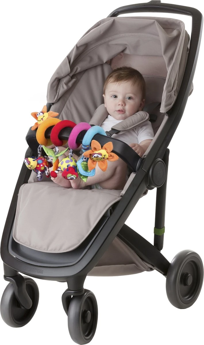 Playgro Boxspiraal Amazing Garden Twirly Whirly - Kinderwagen Speeltje - Activiteitenspiraal 5 Playgro Boxspiraal Amazing Garden Twirly Whirly - Kinderwagen Speeltje - Activiteitenspiraal - Afbeelding 3