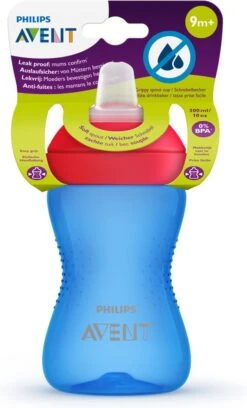 Philips Avent Zachte Bijtbestendige Tuitbeker 9+ Mnd SCF802/01 - Drinkbeker -Winkel Voor Babyproducten 727x1200 4