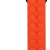 Bijtketting - Kauwketting | Bouwblokje Patroon Oranje -Winkel Voor Babyproducten 730x1200