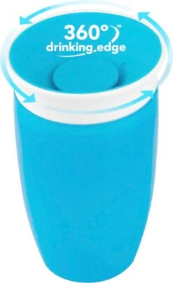 Munchkin Miracle 360 Sippy Cup Drinkbeker Blauw -Winkel Voor Babyproducten 735x1200