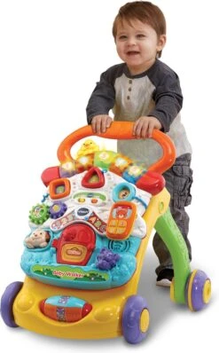 VTech 2 In 1 Baby Walker - Educatief Babyspeelgoed - Loopwagen Met Licht -Winkel Voor Babyproducten 745x1200