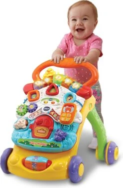 VTech 2 In 1 Baby Walker - Educatief Babyspeelgoed - Loopwagen Met Licht -Winkel Voor Babyproducten 787x1200