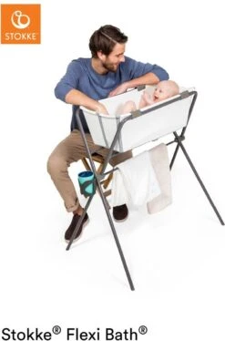 Stokke® Flexi Bath® Transparent Blue -Winkel Voor Babyproducten 792x1200
