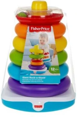 Fisher Price Fisher-Price Stapelringen - Grote Kleurenringpiramide -Winkel Voor Babyproducten 793x1200