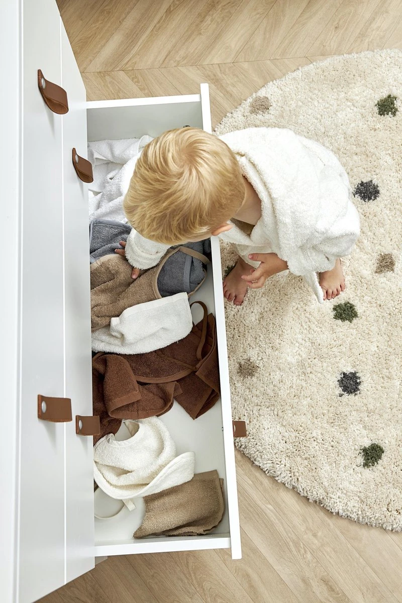 Meyco - Slab Basic Badstof 2-pack - Forest Green 5 Meyco - Slab Basic Badstof 2-pack - Forest Green - Afbeelding 3