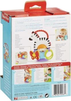 Fisher Price - Activity Zebra - Rammelaar - Speeltje En Bijtring - Grijpspeelgoed -Winkel Voor Babyproducten 841x1200