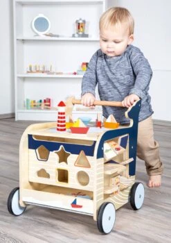 Baby Walvis Loopwagen - Houten Speelgoed Vanaf 1 Jaar -Winkel Voor Babyproducten 848x1200