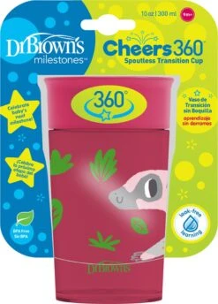 Dr. Brown's Dr Brown's - Cheers 360° Drinkbeker - 9+ Maanden - Rood - 300ml -Winkel Voor Babyproducten 861x1200 2