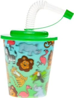 Uitdeelbekers - Uitdeelcadeau - 12 Stuks - Wilde Dieren - Drinkbeker - 3D Effect -Winkel Voor Babyproducten 898x1200 2
